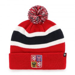 47 BRAND kulich Czech National Emblem Breakaway '47 CUFF KNIT červená