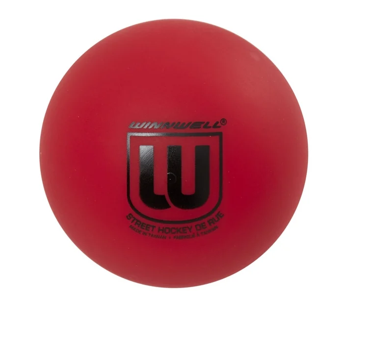 WINNWELL míček hokejbal Hard Red